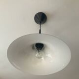 Vintage black metal pendant lamp