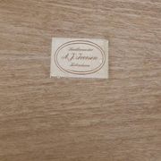 Coffee table, Danish design, signed A.J. Iversen, 1960s. After restoration.