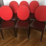 6 "Valentine" chairs – Jean-Charles de Castelbajac Ligne Roset