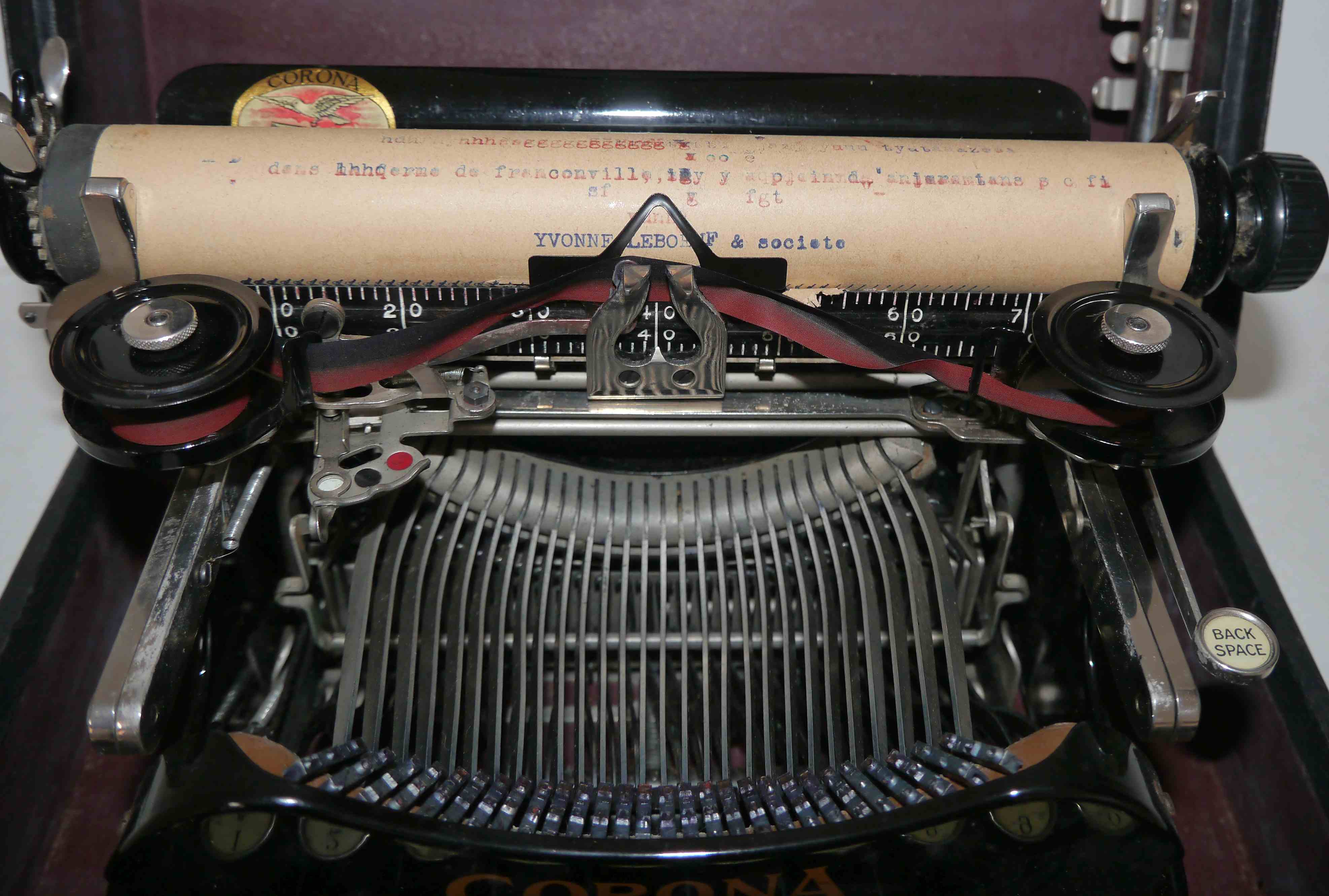 Corona Portable Typewriter No. 3