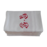 Set of 6 cotton napkins