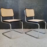 Pair of chairs B32 Breuer