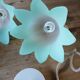 Paire de suspensions tulipes vintage