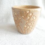 Earthen flowerpot