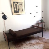 Set of wall hooks vintage coat racks black metal black metal 50s / 60s