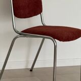 Vintage chrome stainless steel chair 1970