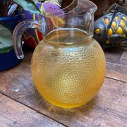 Vintage Orangina style pitcher