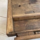 Brutally artisanal oak coffee table