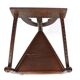 Traditional Swedish chair "Munkstol"