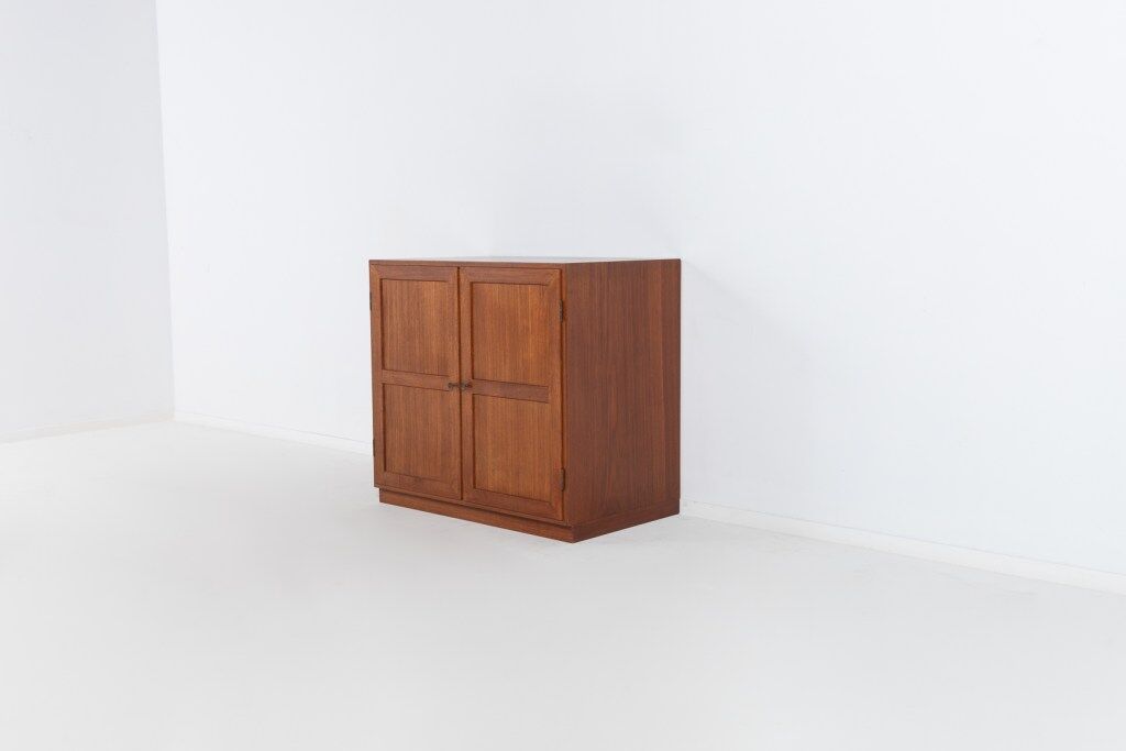 Set of 3 teak cabinets by Tove and Edvard Kindt-Larsen for Thorald Madsen, 1950s