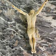 Christ in ivory, late 19th century in accordance with CITES regulations.