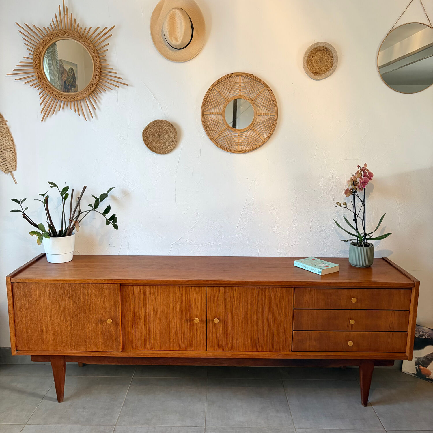 Scandinavian teak sideboard