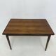 Table à manger extensible vintage en bois, années 60