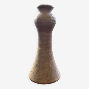 Stoneware candle holder