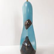 Vintage 1950 ceramic lamp foot