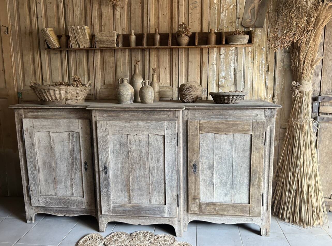 Antique primitive sideboard, side table