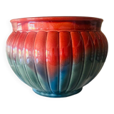Cache pot en céramique Art Déco Sarreguemines