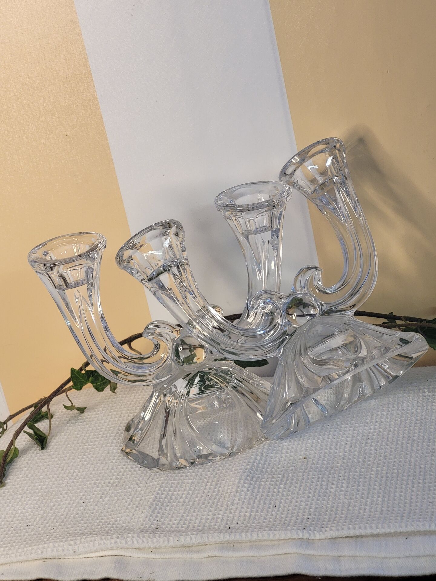 Bougeoirs art deco