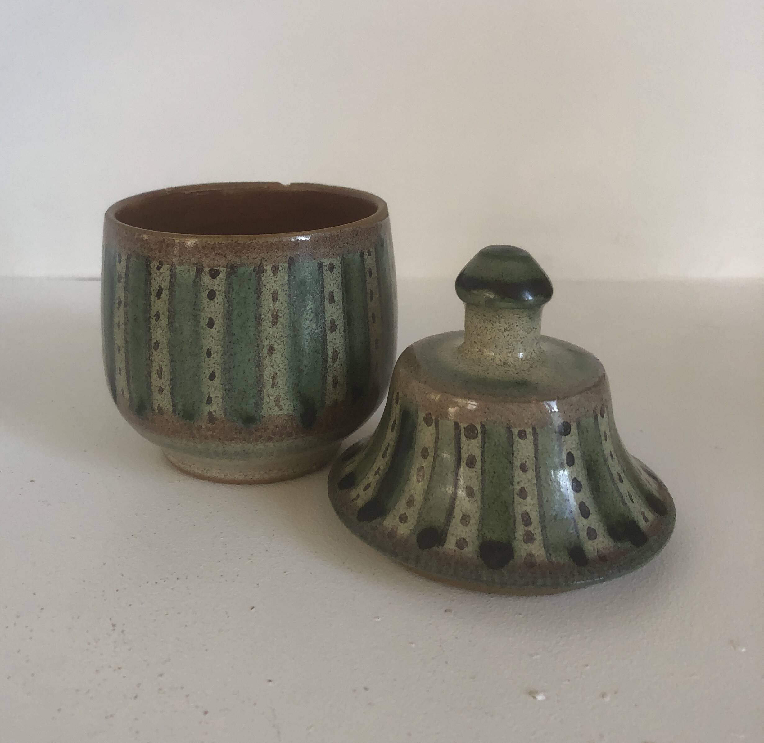 Moroccan ceramic pot from Salé