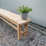 Sanded farm bench