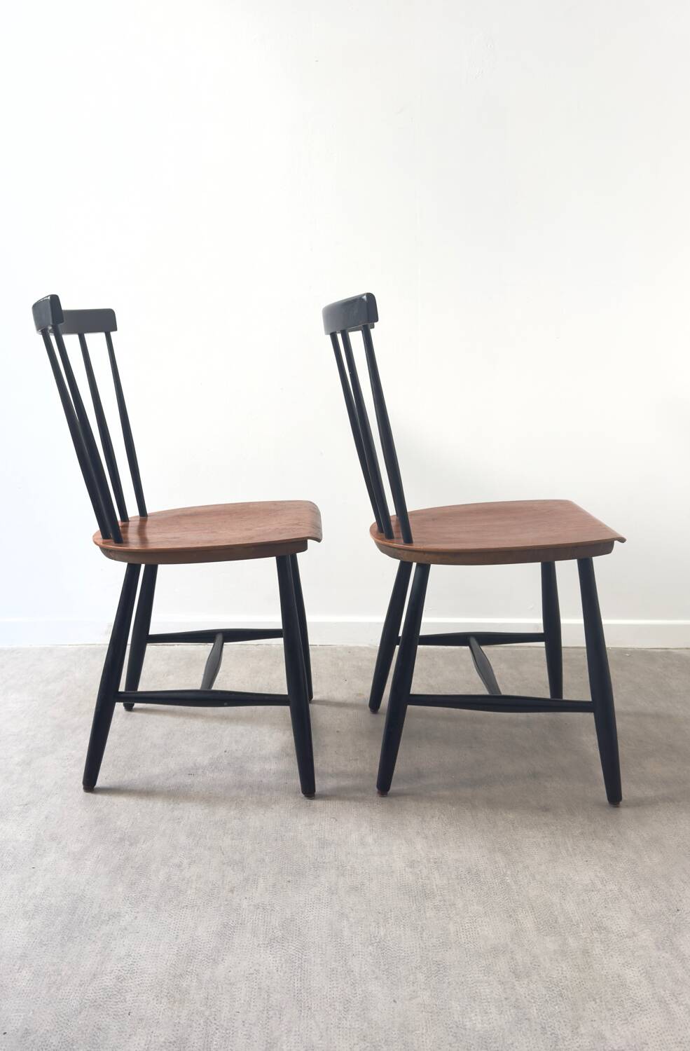 Pair of Nesto Scandinavian chairs