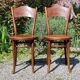 Pair of chairs Thonet 1905-1910 ca