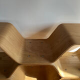 Honeycomb shelf made in design