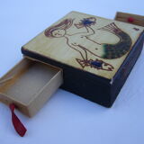 Ceramic and wood box