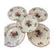 Lot de 5 assiettes Sarreguemines