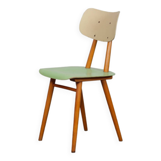 Vintage wooden chair produced by Ton, 1960s