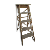 Old painter's stepladder in wood
