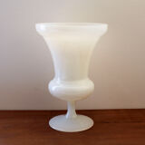 Opaline baluster vase