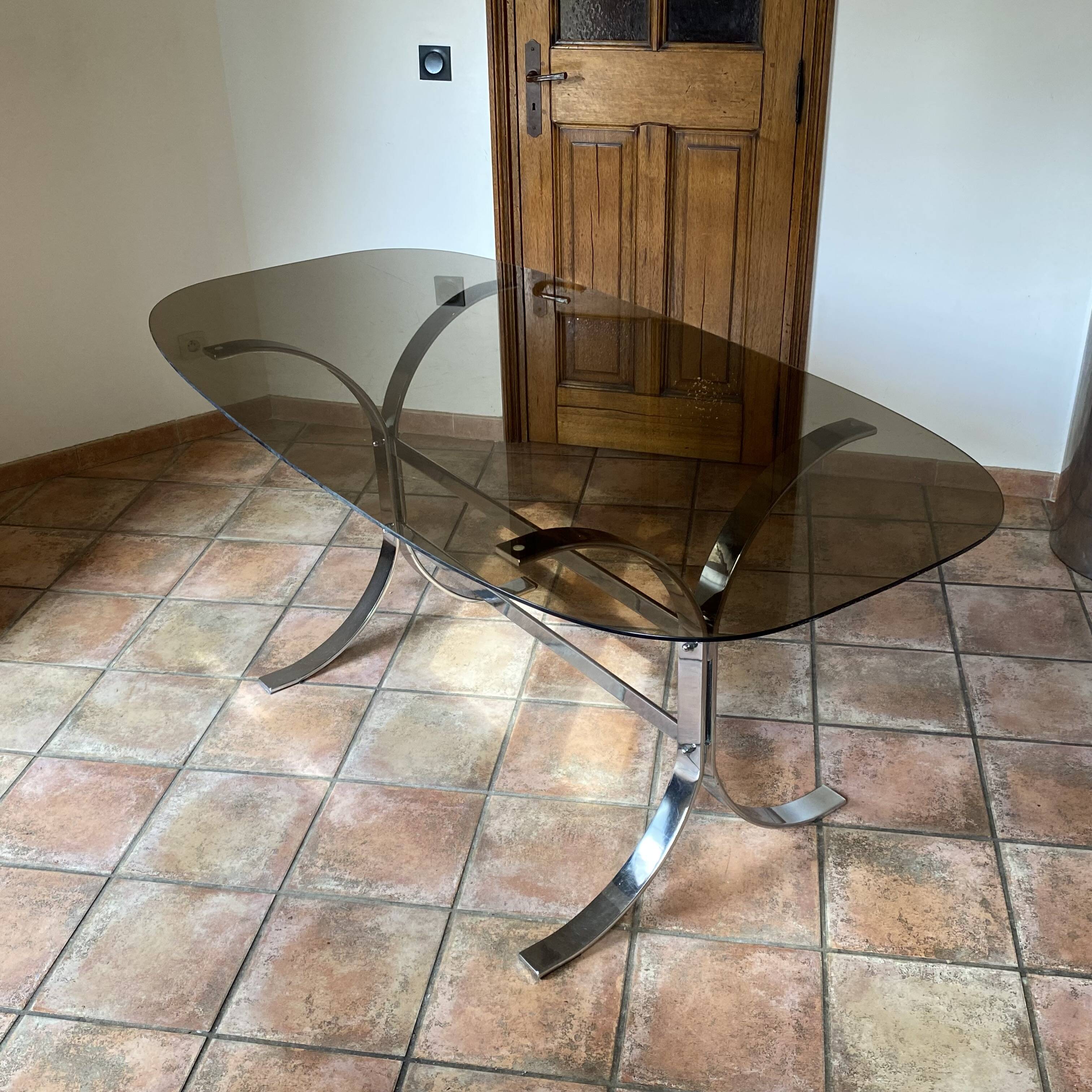 Roche Bobois table. 1970. Space Age. 178x90.