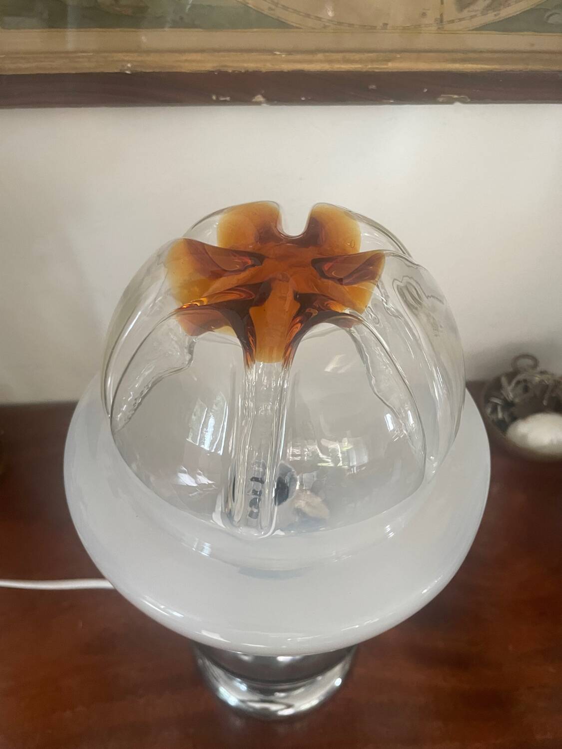 Vintage Murano Space age lamp