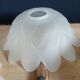 Set of 3 Art Deco glass paste pendant lights