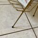 Vintage 1960s brass side table/magazine rack