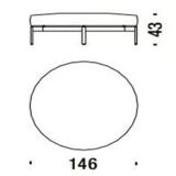 Pouf - coffee table - design