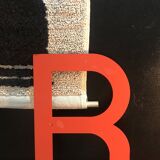 Large vintage metal letters