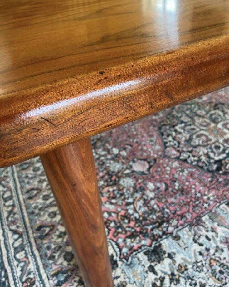 KONDOR dining table, teak, German, 1960/70
