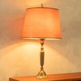 2x Large brass Table Lamps from the 60s