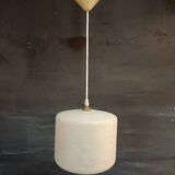 Lustre vintage verre texturé