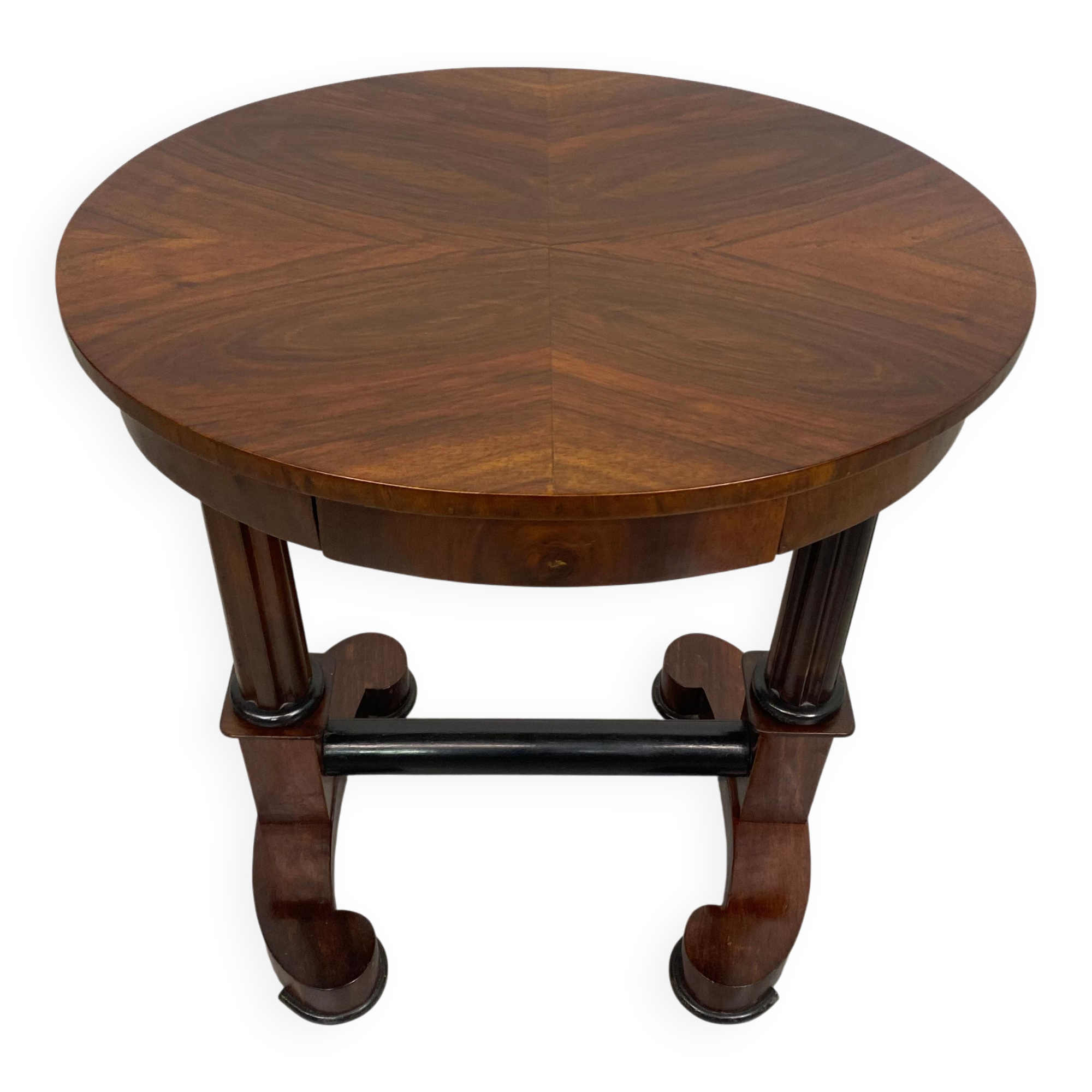 Biedermeier side table from the 19th century
