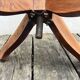 Fauteuil de bureau américain pivotant circa 1900 vintage