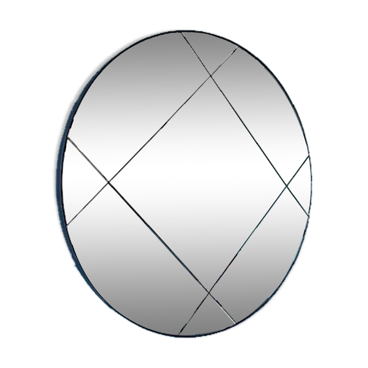 Industrial round mirror