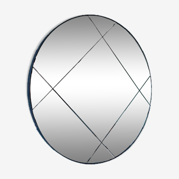 Industrial round mirror