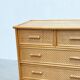 1970s bamboo and rattan cabinet