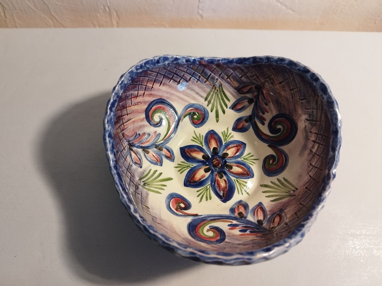 Vide poche en céramique signé Leray