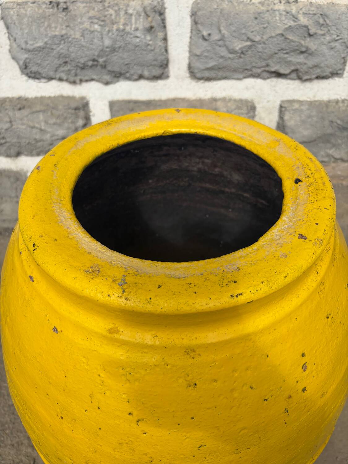 Spanish terracotta pottery jar