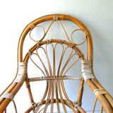 Rattan armchair from the 30/40
