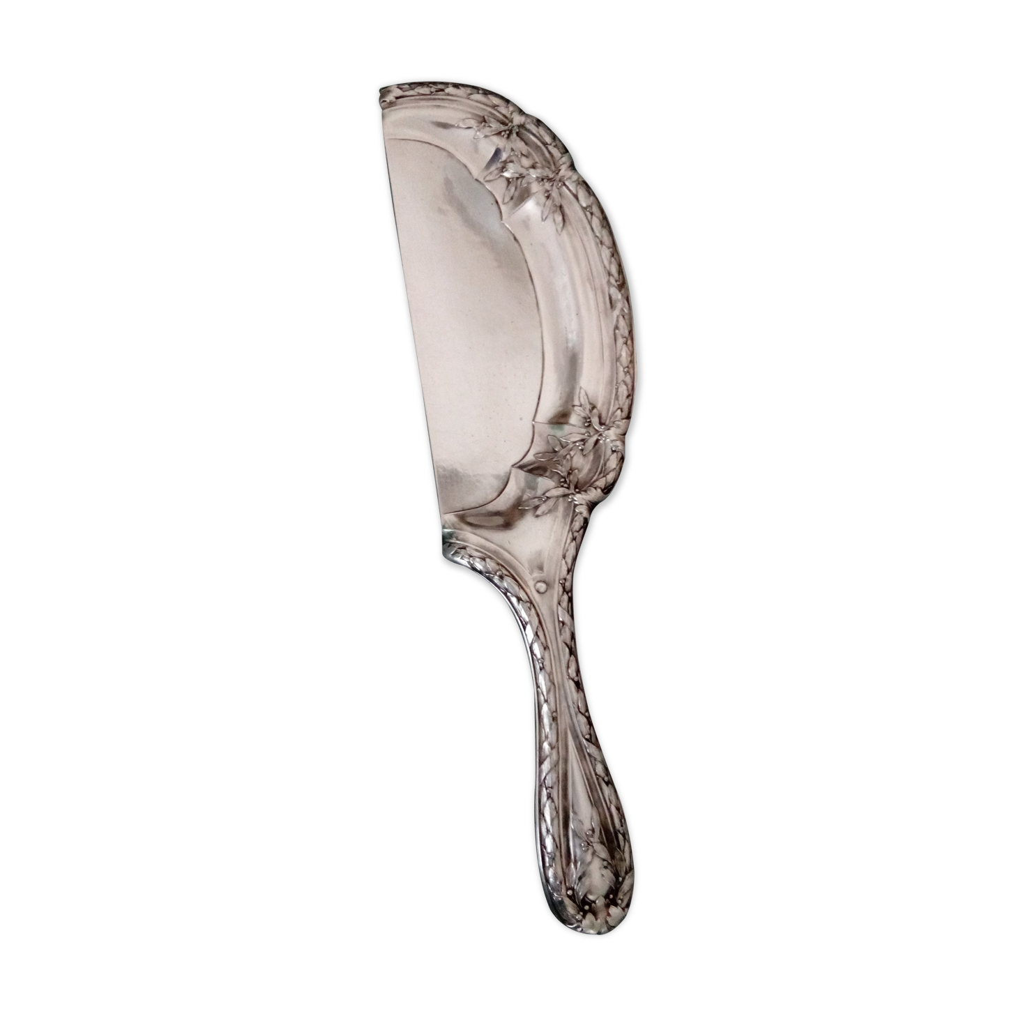 Pick-crumbs silver metal shovel